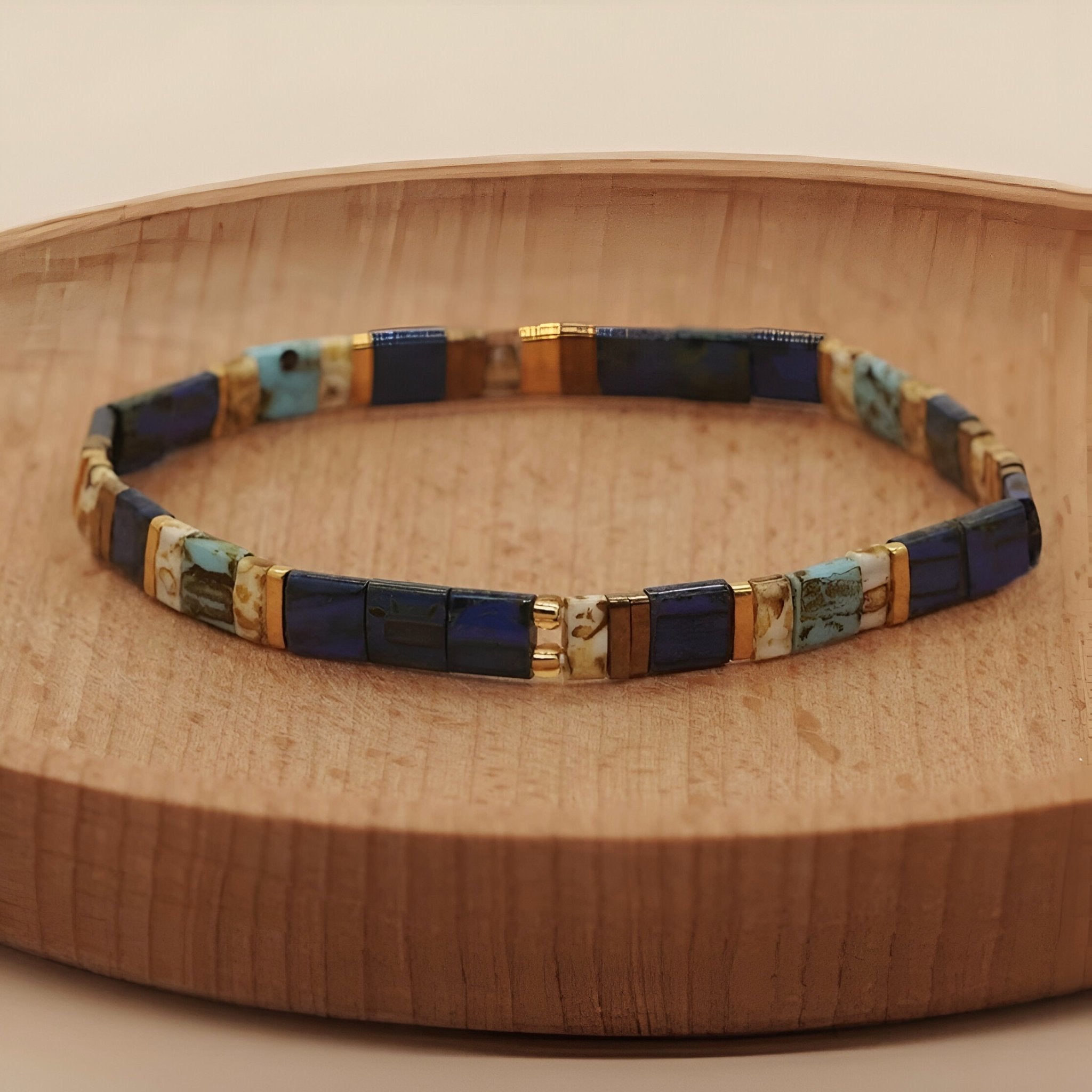AozoraGold™ Perlenarmband