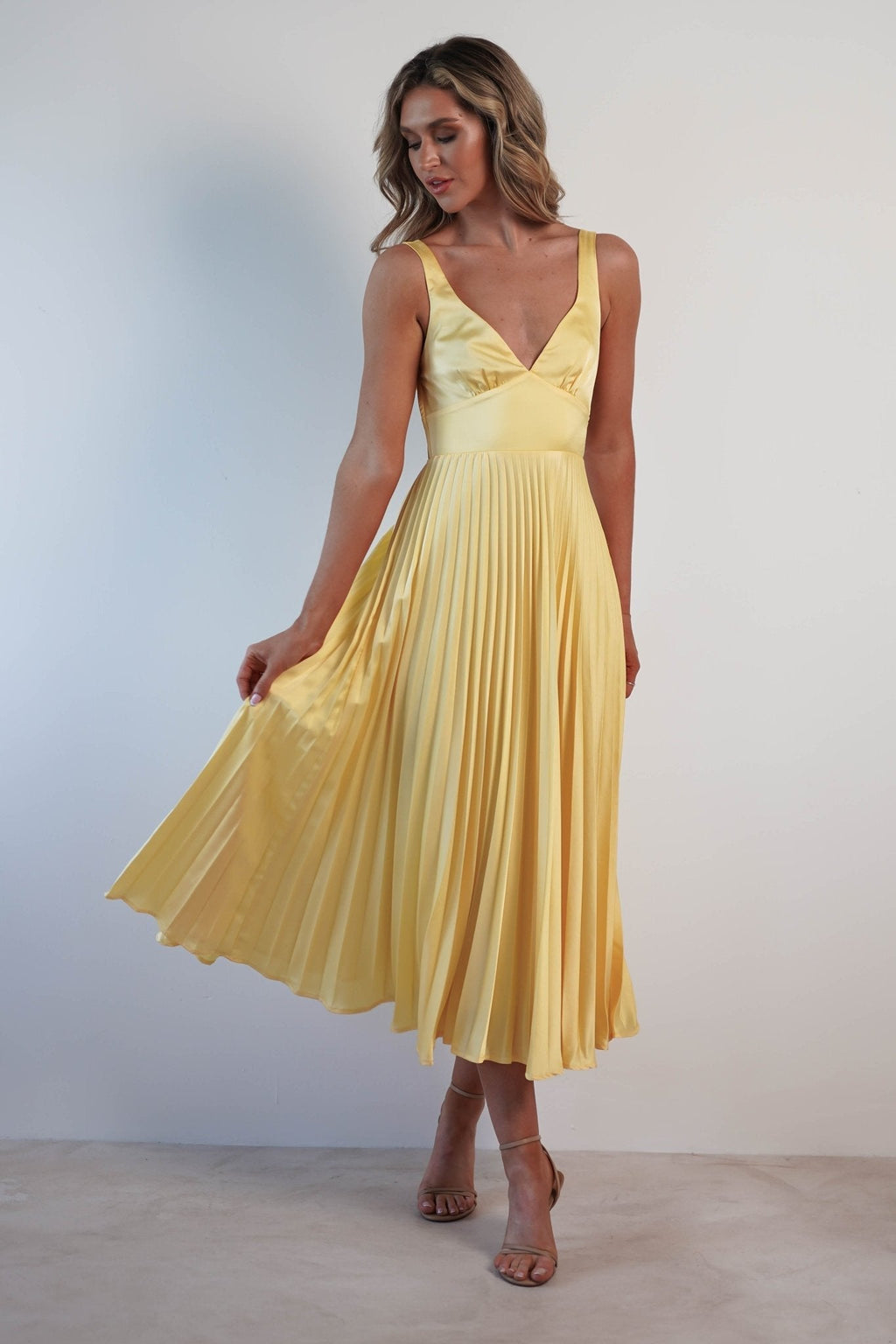 MALKA | Elegantes Maxikleid mit Sanftem Fall