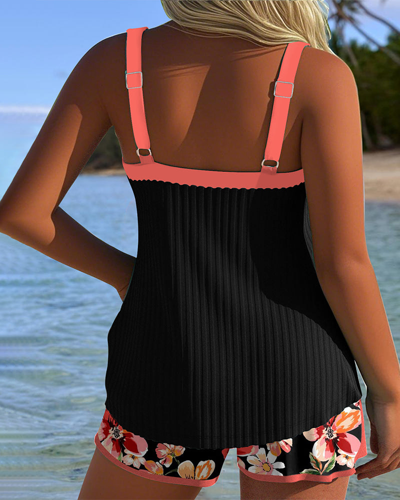 Chloe | V-Neck Tankini