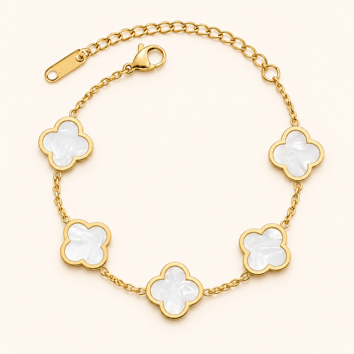 Zaralina™ - Elegantes Armband mit Kleeblatt-Motiv