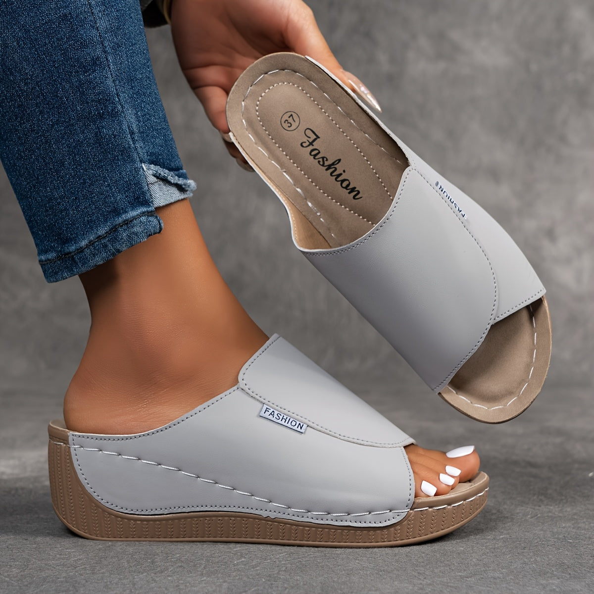 MARCO & BIANCA MILANO | Komfort-Sandalen mit Bogenplattform für Fußschmerzen
