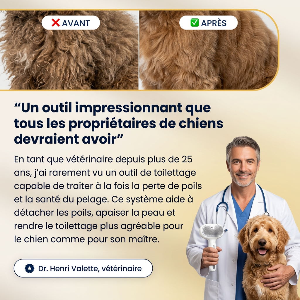 PiloFresh™ | Brosse Nettoyante & Anti-Poils
