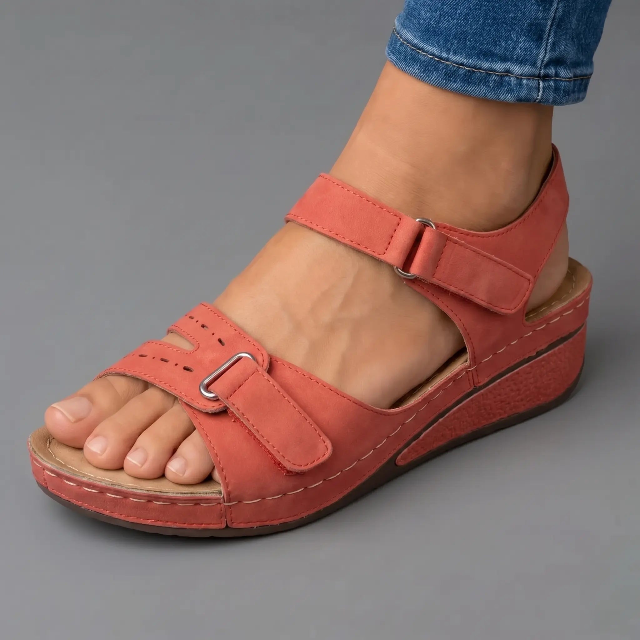 MARCO & BIANCA MILANO | SANDY ORTHOPEDIC HEEL SANDALS