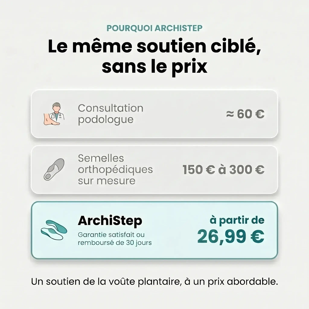 Archevia™ | Semelles de Soutien Plantaire