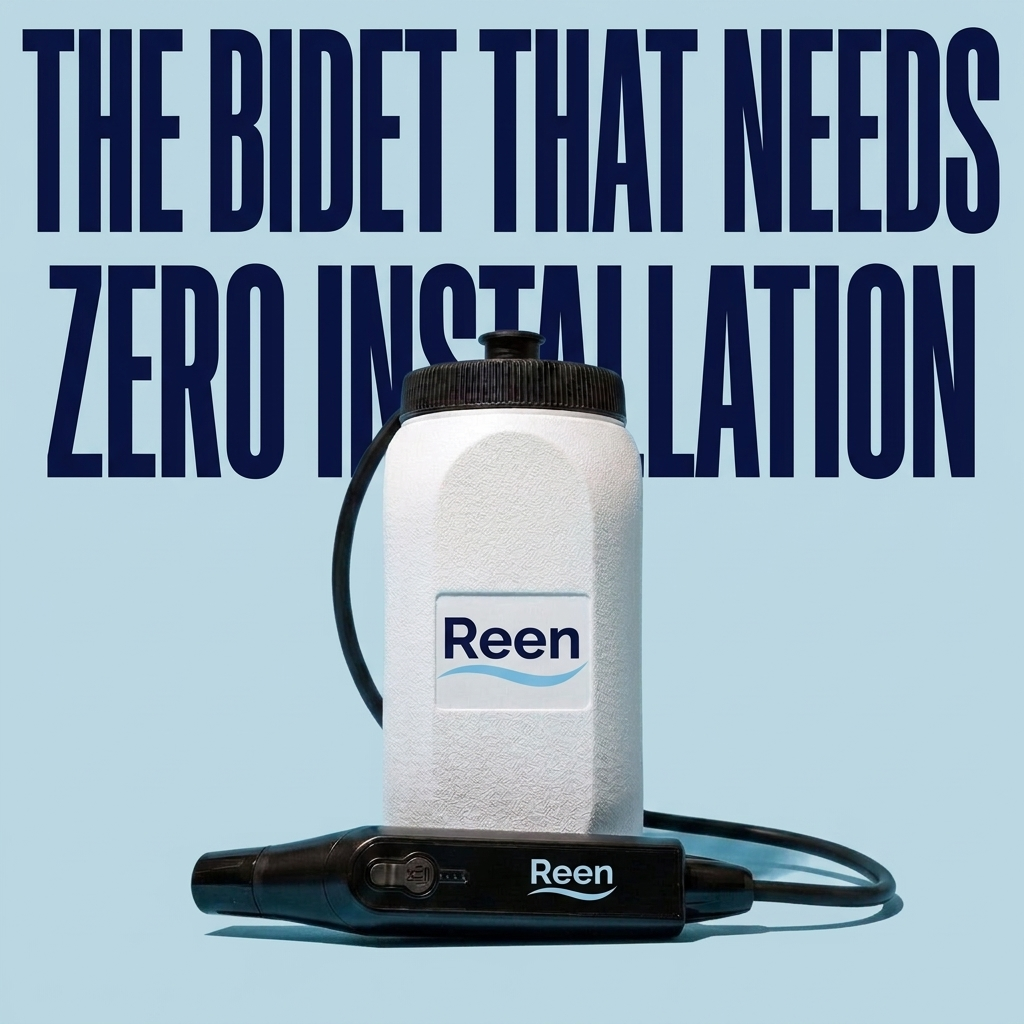 A real bidet experience - no installation required