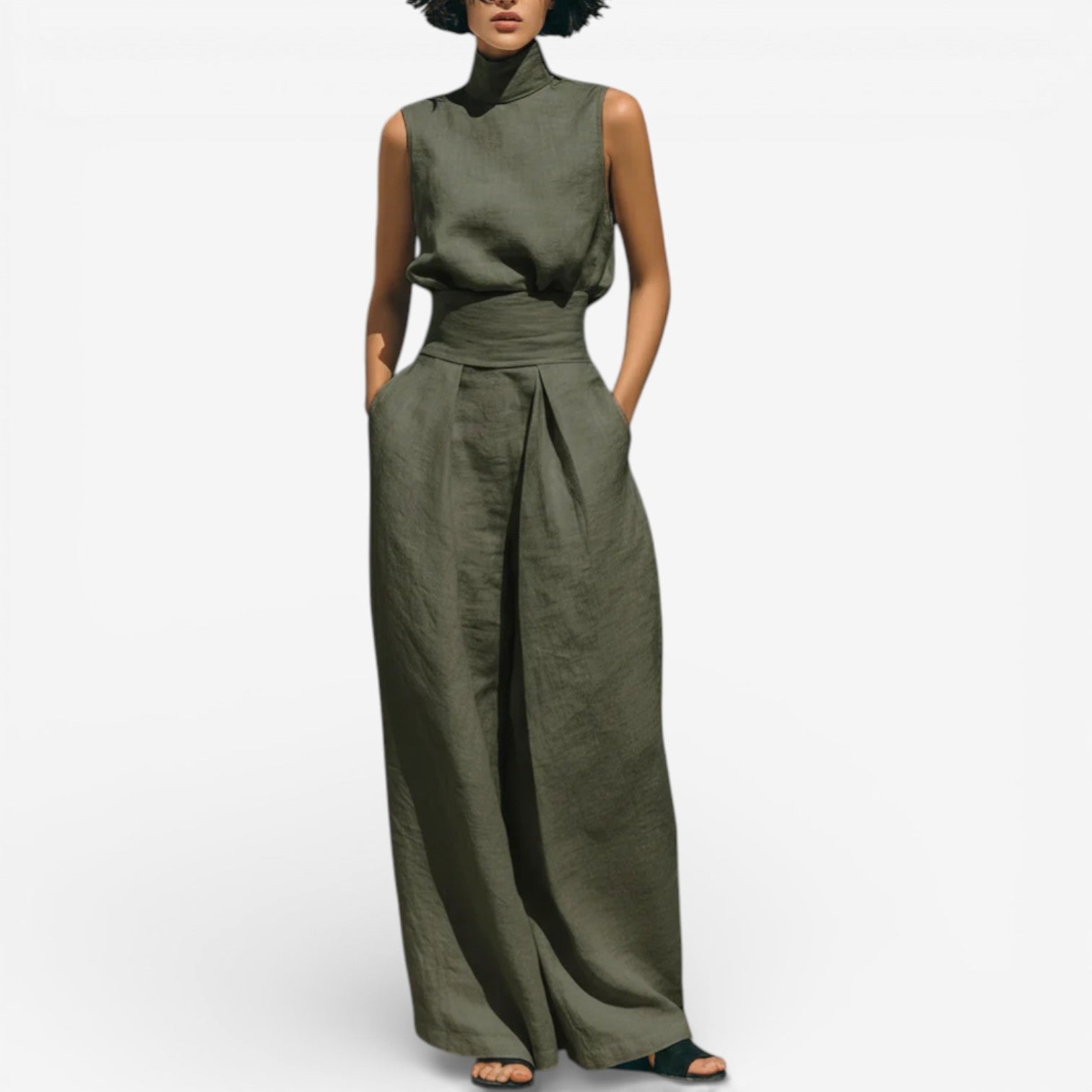 Nina™ Summer Wide Leg Pants Set