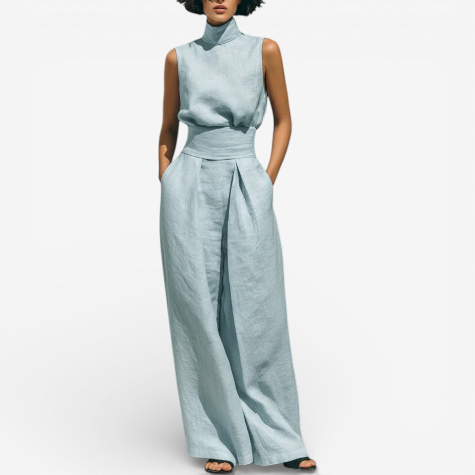 Nina™ Summer Wide Leg Pants Set