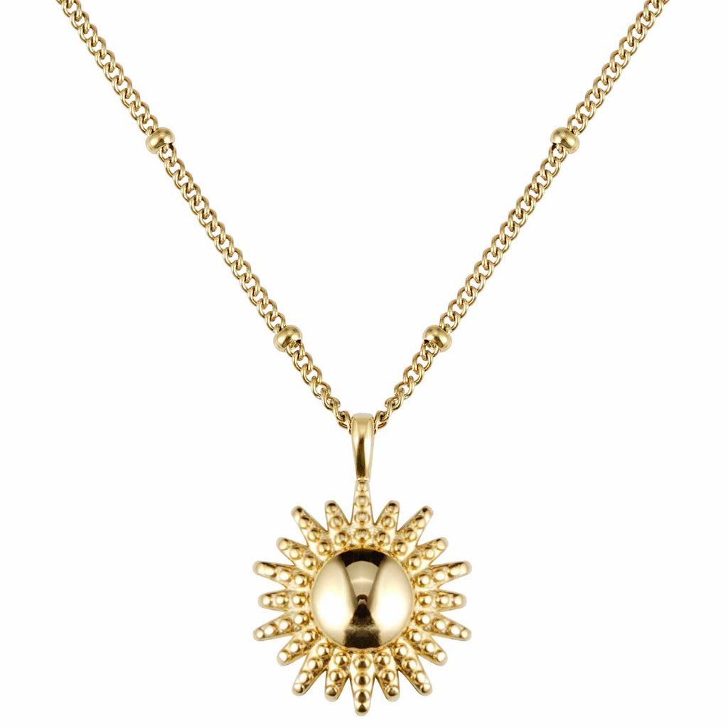 BonnySun Kette Sonne Gold