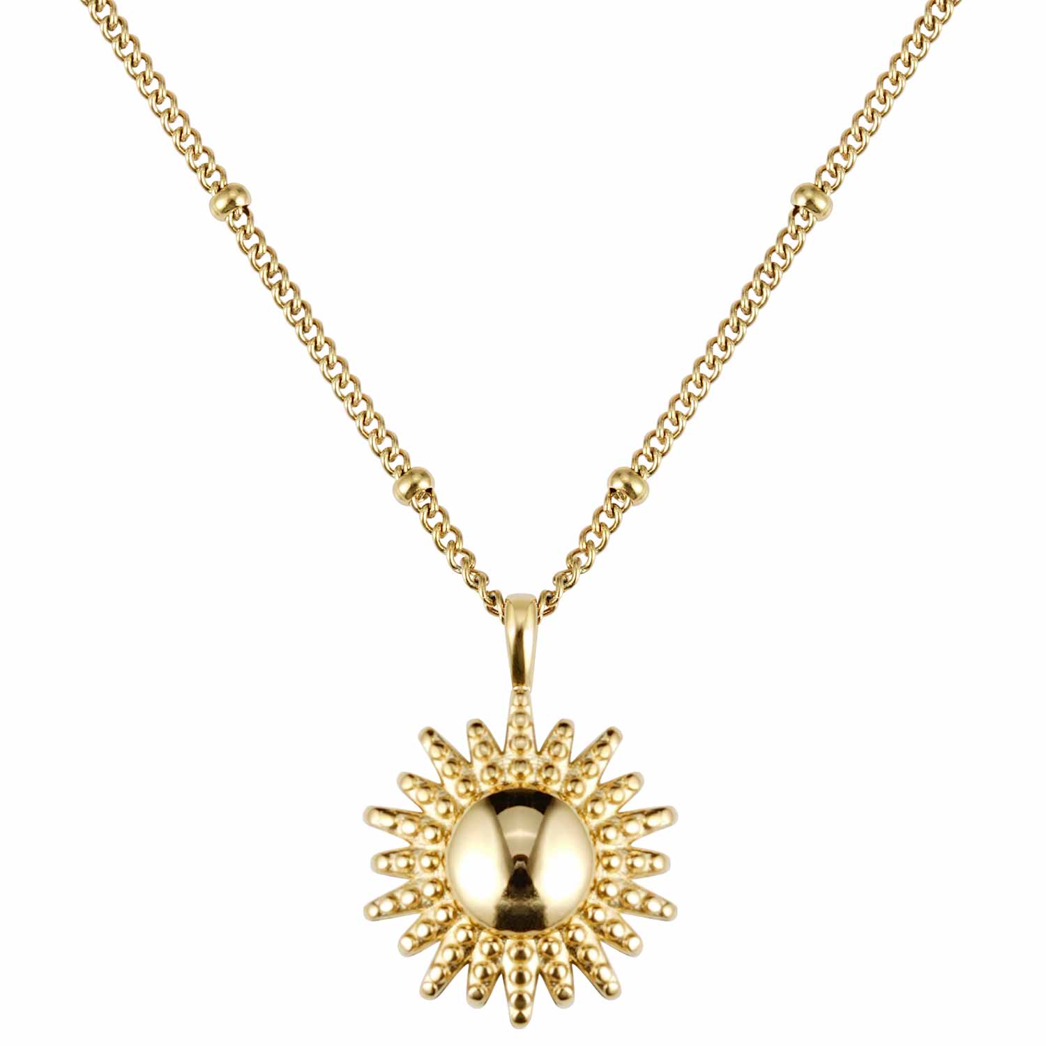 BonnySun Kette Sonne Gold