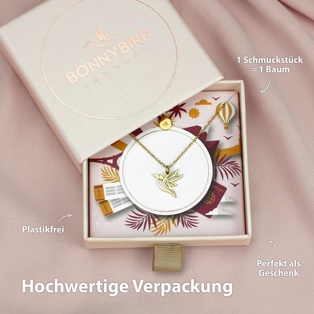 BonnyColibri Kette Kolibri Gold