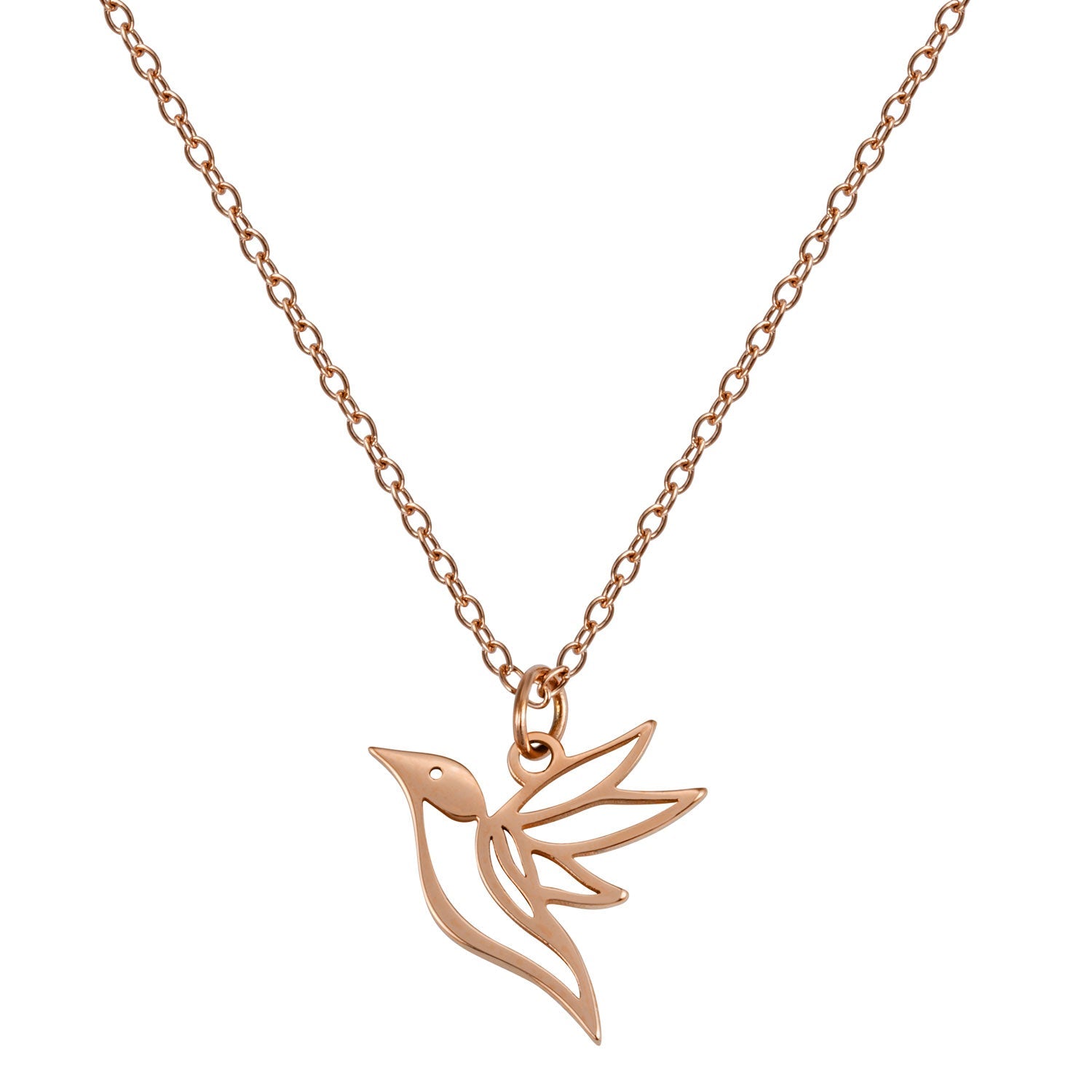 BonnyColibri Kette Kolibri Roségold