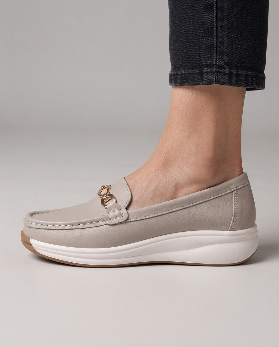 Ornellaine™ - Bequeme Halbschuhe mit Mors-Detail