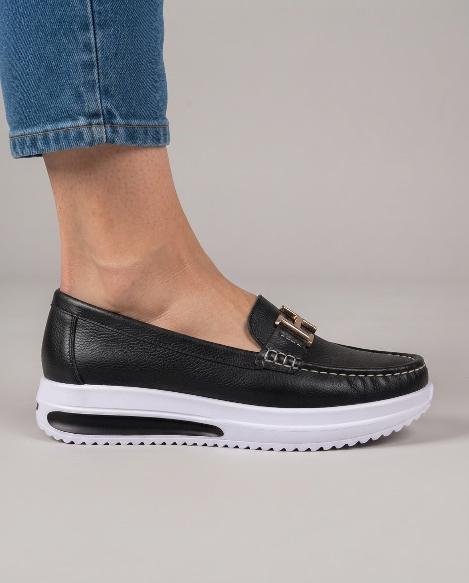 Lunette™ - Elegante Halbschuhe mit Plateau