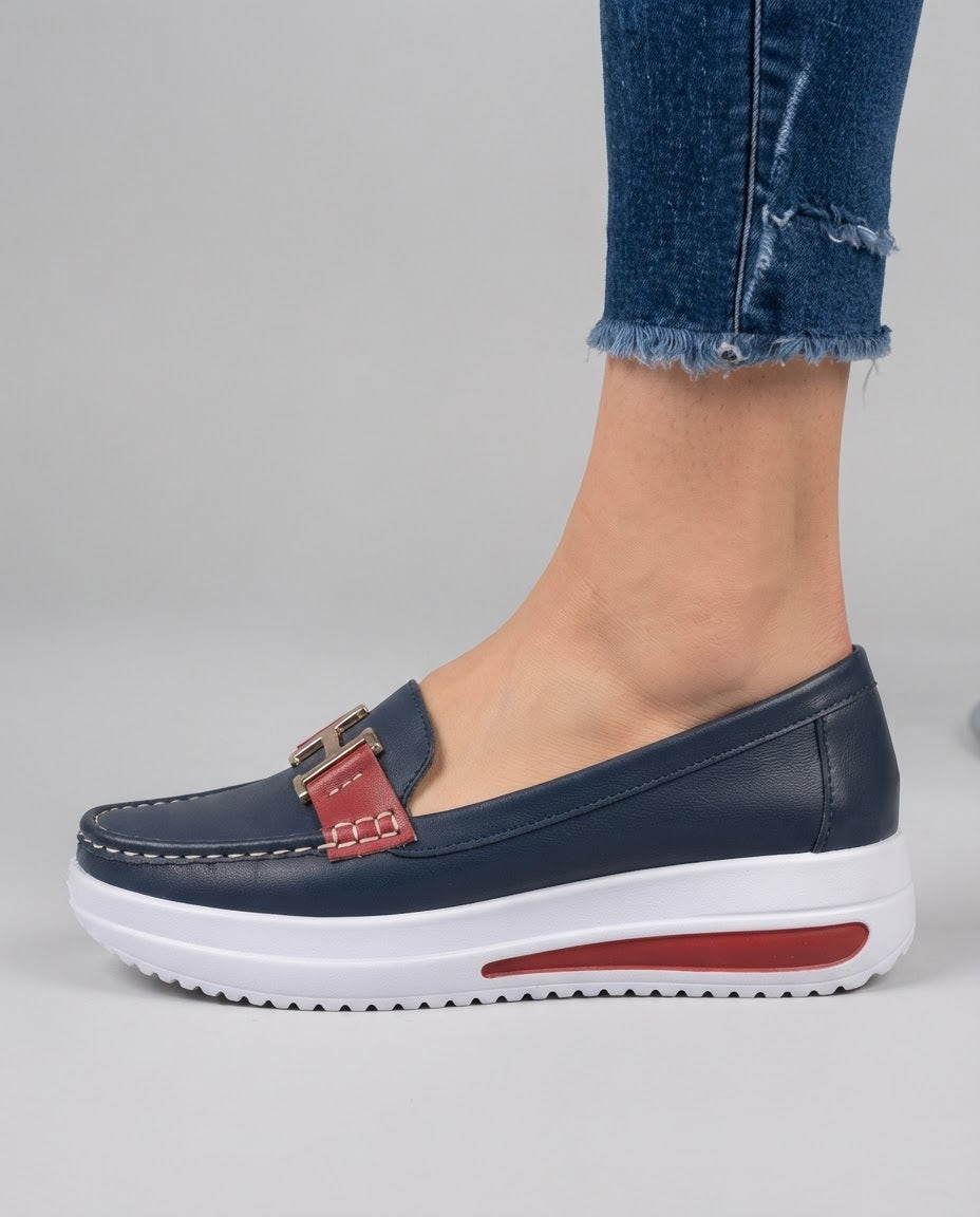 Lunette™ - Elegante Halbschuhe mit Plateau