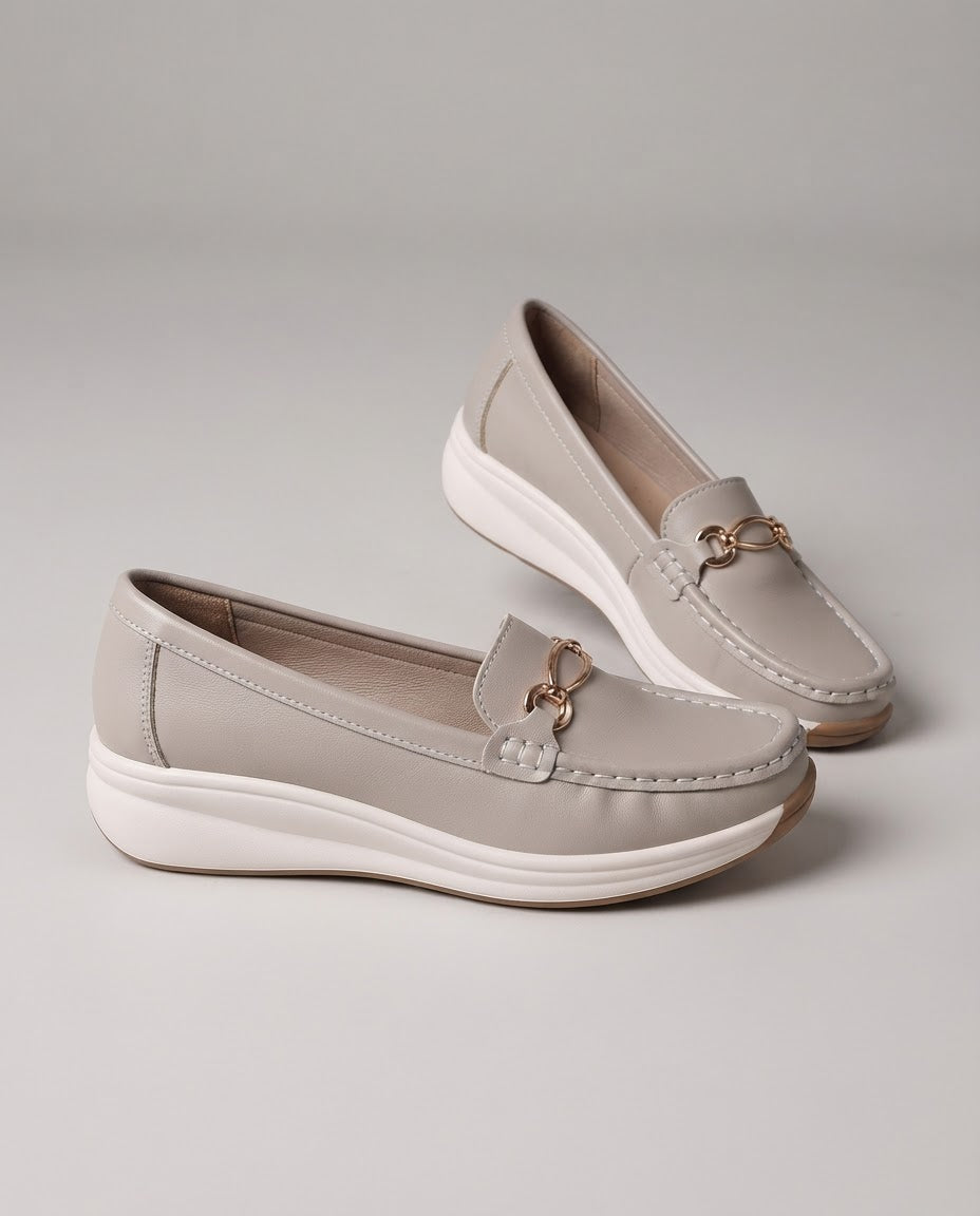 Ornellaine™ - Bequeme Halbschuhe mit Mors-Detail