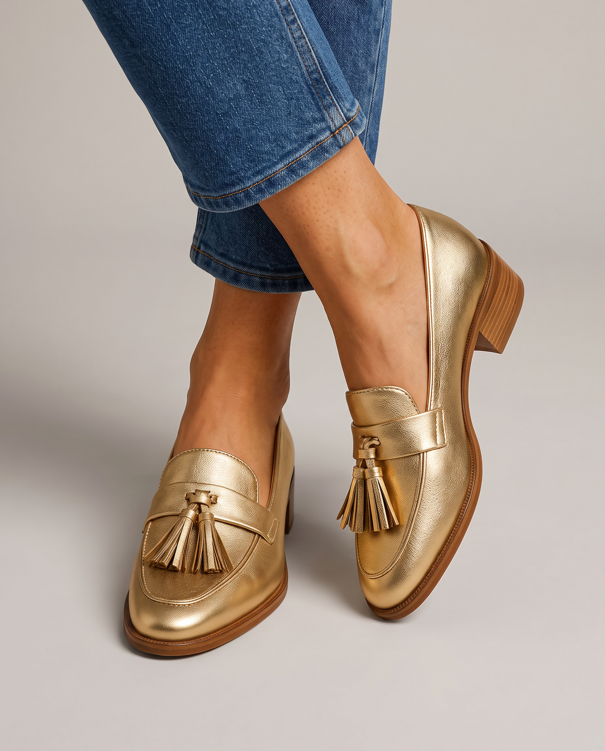 Dorelle™ - Exquisite Halbschuhe mit Quasten
