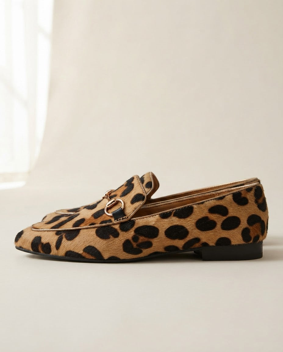 Serenelle™ - Elegante Halbschuhe im Leopardenprint