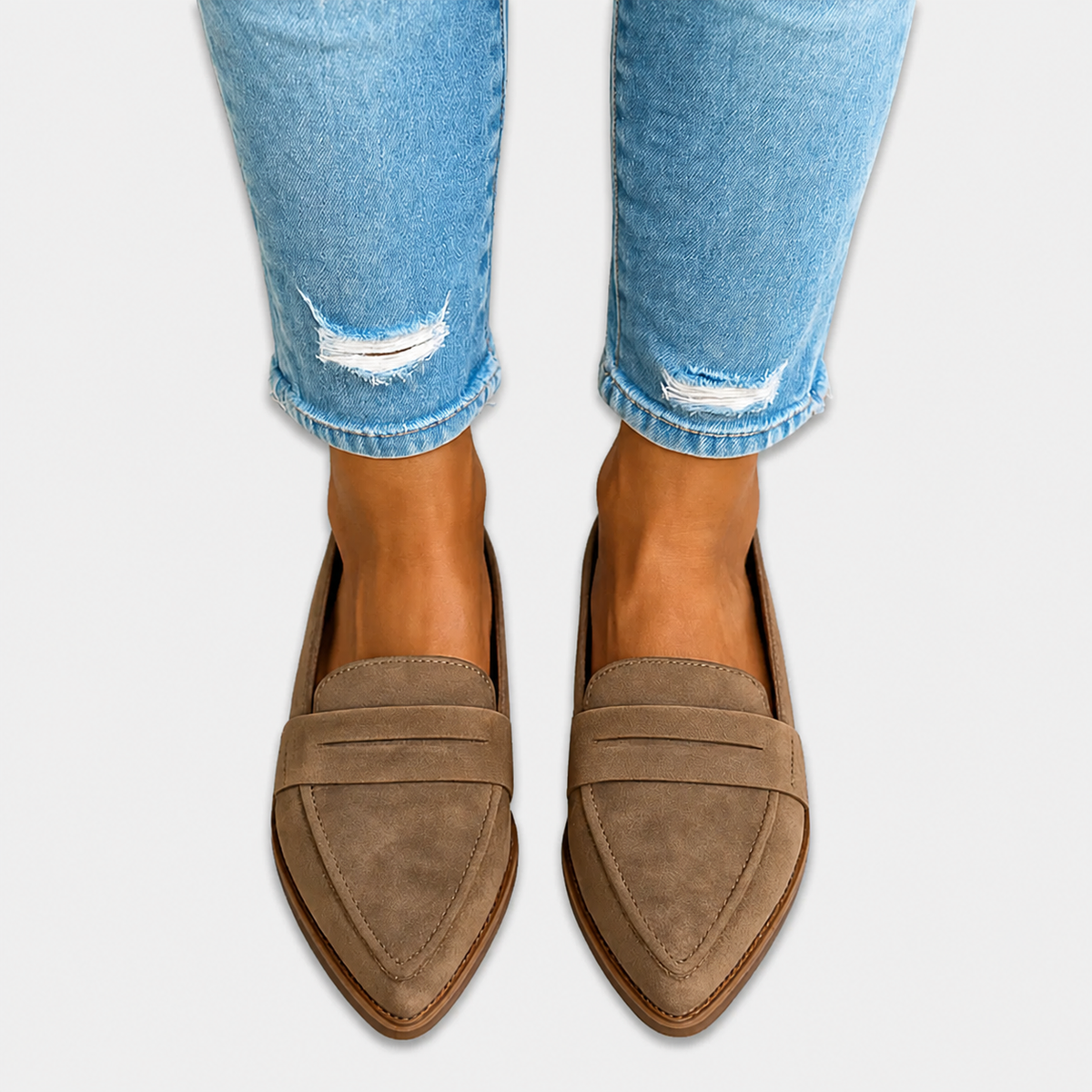 Irenelle™ - Elegante Halbschuhe mit Wildleder-Optik