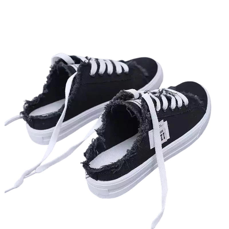 Livia - Mules Sneakers aus Denim