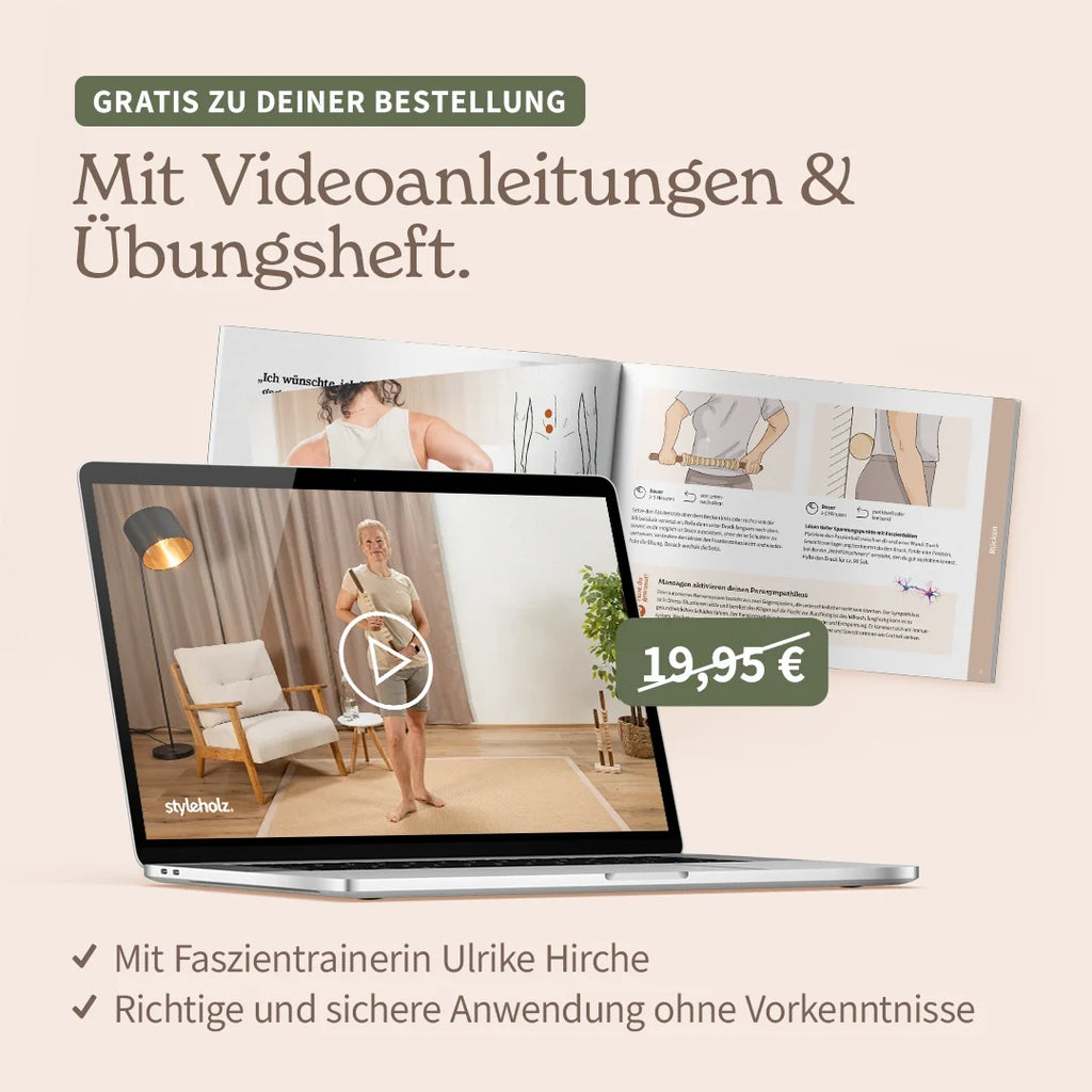 Löse Verspannungen in wenigen Minuten – ganz bequem im Sitzen.