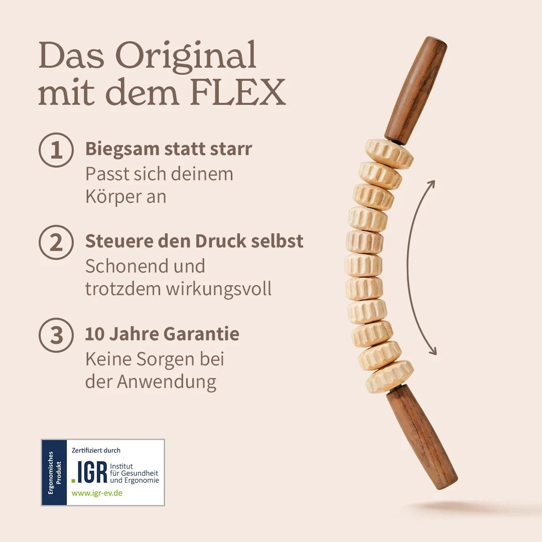 Löse Verspannungen in wenigen Minuten – ganz bequem im Sitzen.