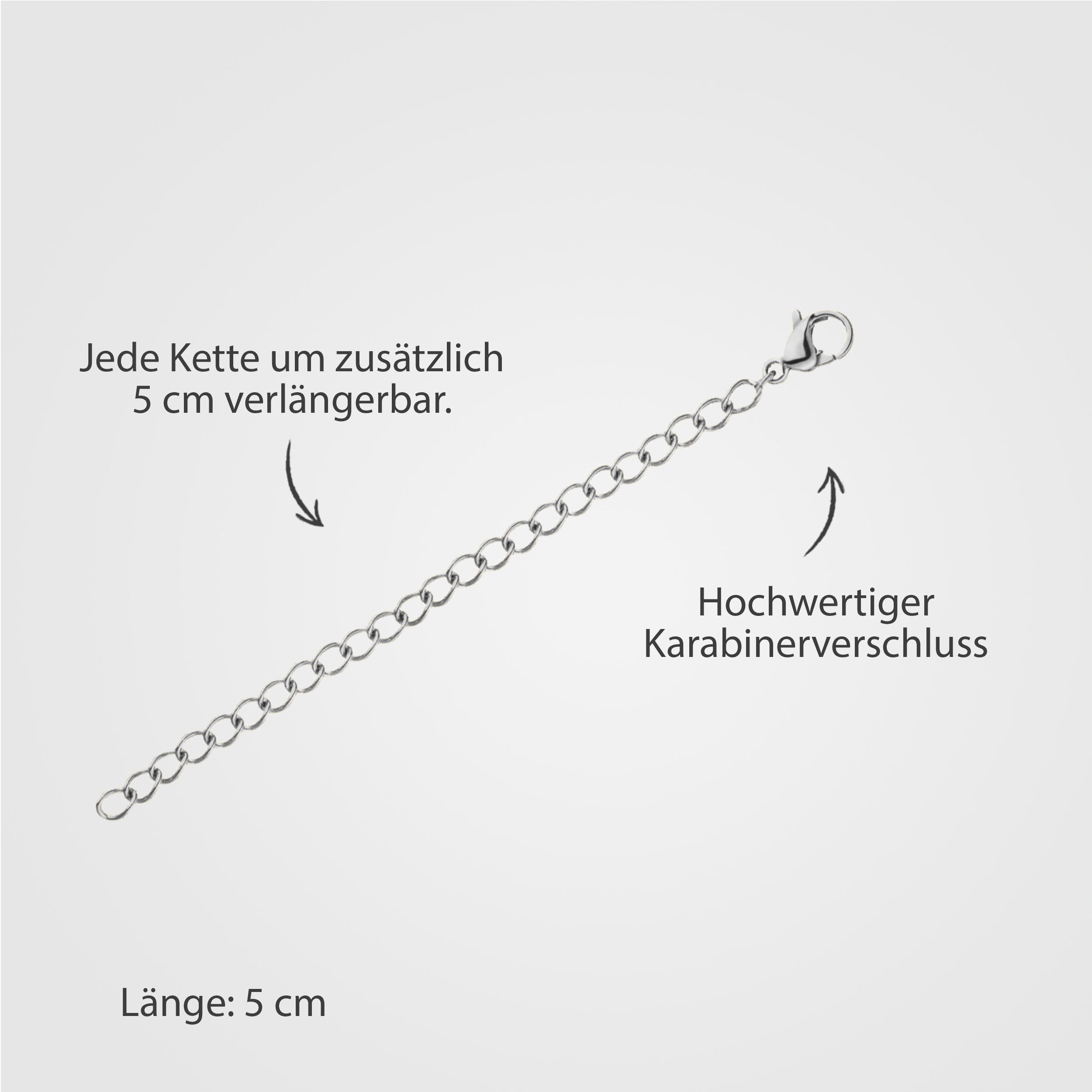 BonnyExtension Verlängerungskette Silber