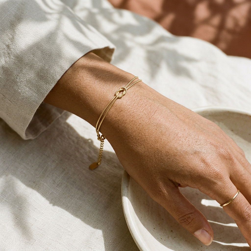 Wisalina™ - Elegantes Armband mit Knoten-Design