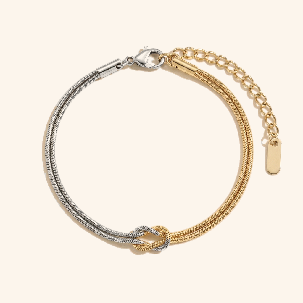 Wisalina™ - Elegantes Armband mit Knoten-Design